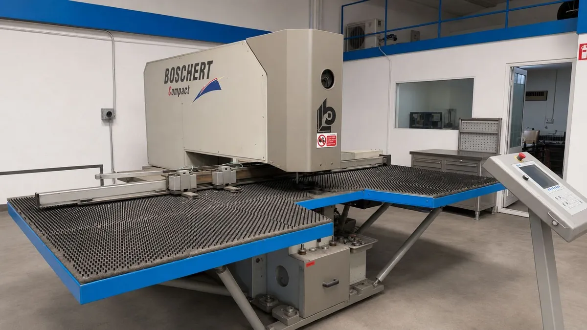 Boschert Compact 1000 CNC Puncing Machine - Image 1
