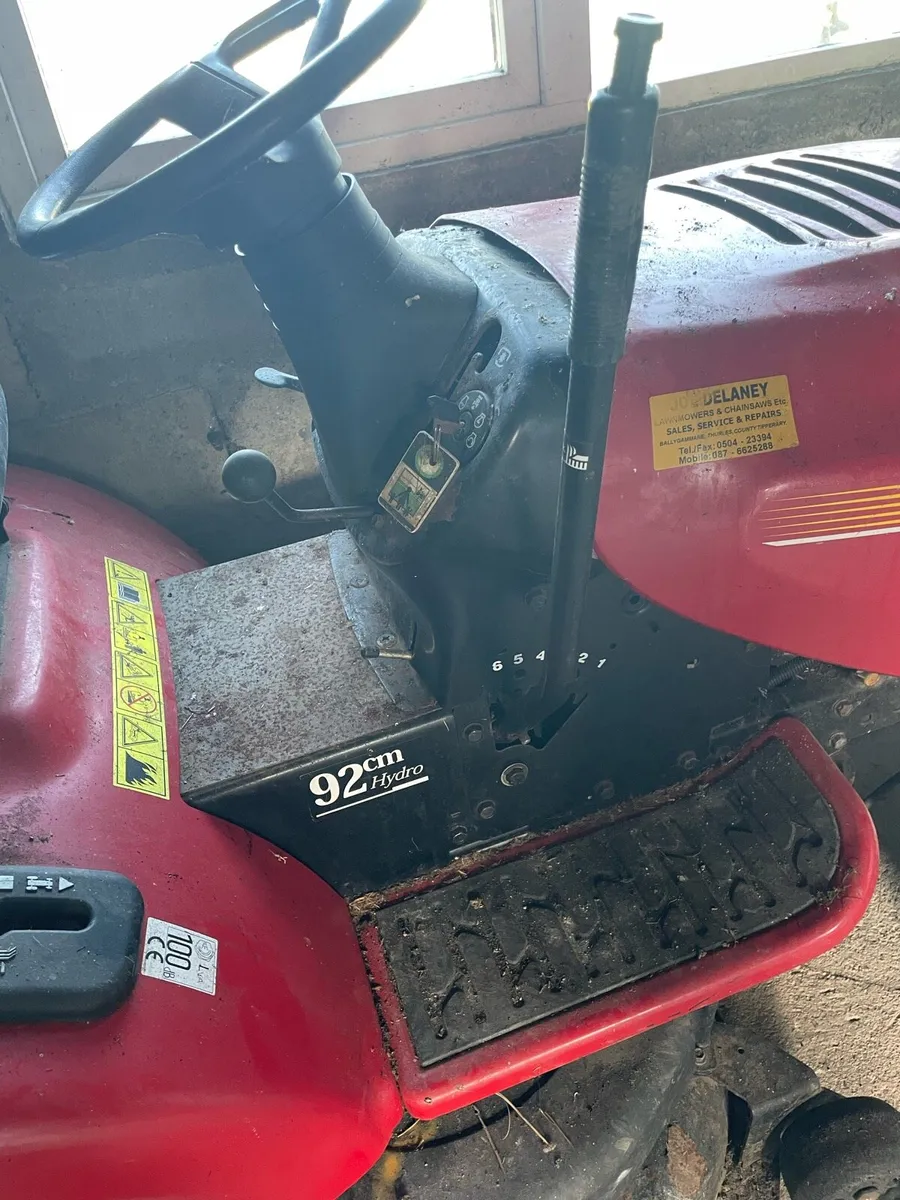 Rally ride on lawnmower - Image 3