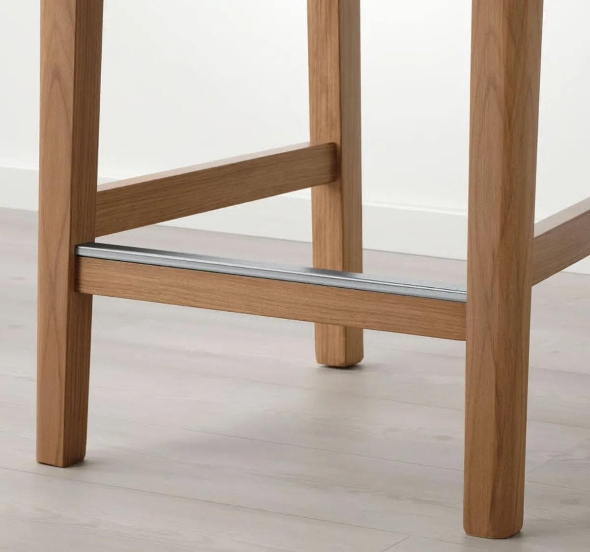 2 × IKEA BERGMUND Bar Stools with Backrest - Image 4
