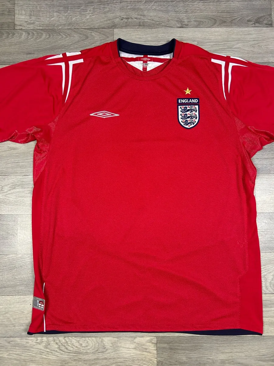 Vintage 2004 Umbro England Away Jersey Shirt XL - Image 2