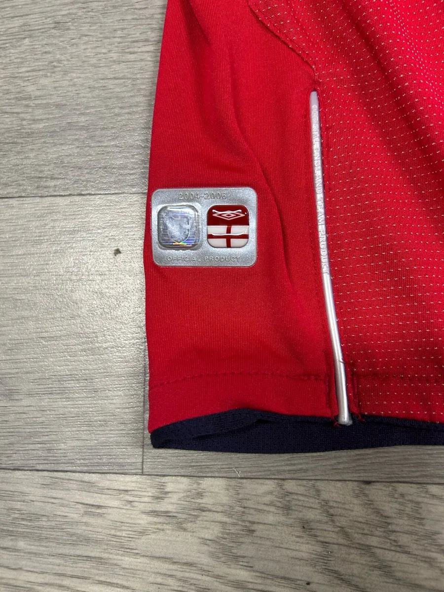 Vintage 2004 Umbro England Away Jersey Shirt XL - Image 3