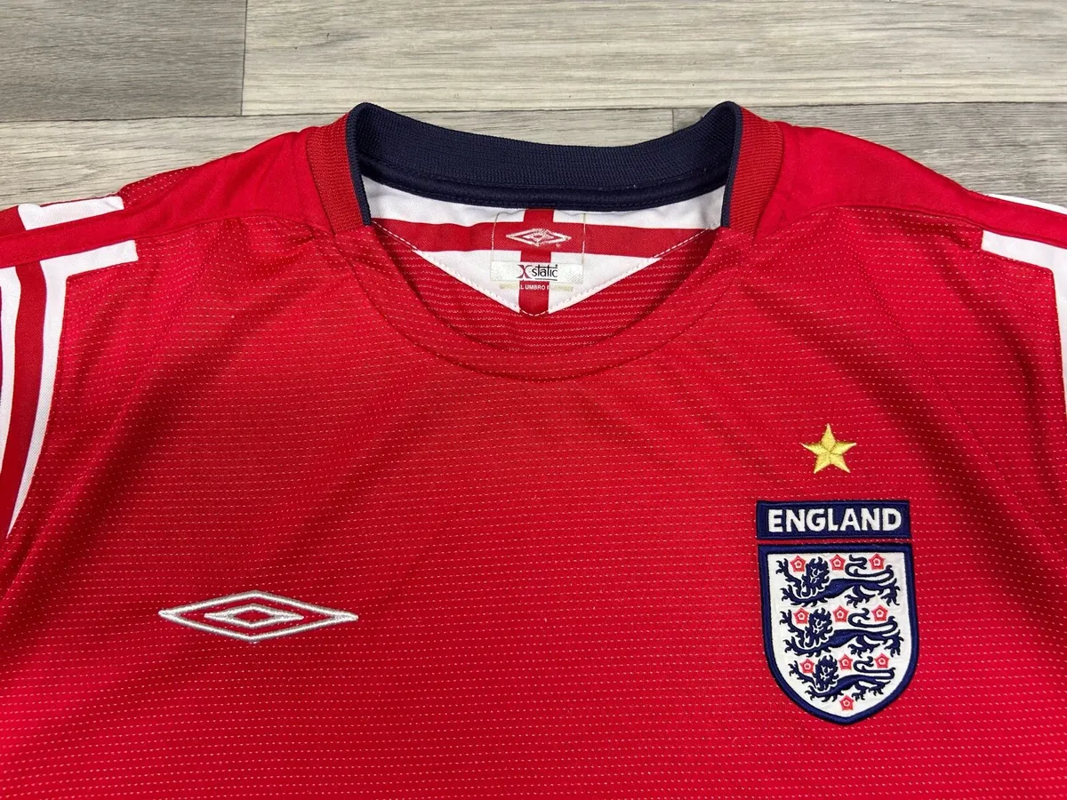 Vintage 2004 Umbro England Away Jersey Shirt XL - Image 4