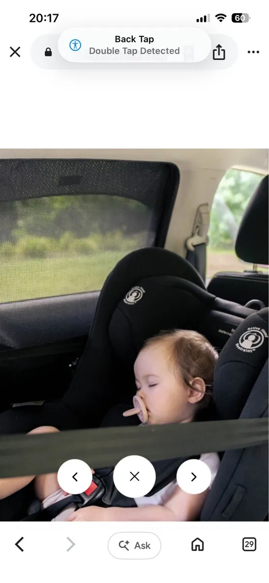 Outlook Baby Auto-Shade: rear window car sunshade - Image 4