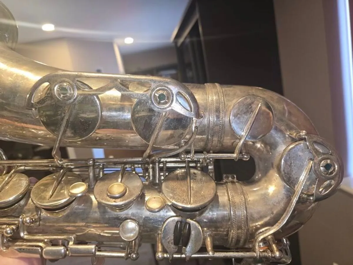 Selmer 5 digit Mark VI Silver Plated Tenor sax - Image 3