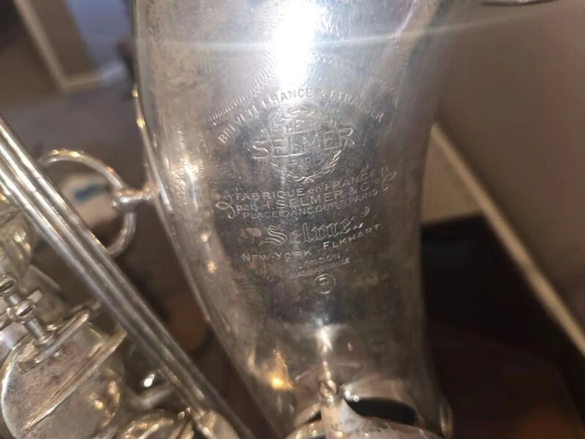 Selmer 5 digit Mark VI Silver Plated Tenor sax - Image 4