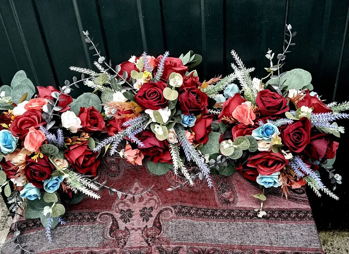 Wedding Bouquets in Faux Flowers - Image 2