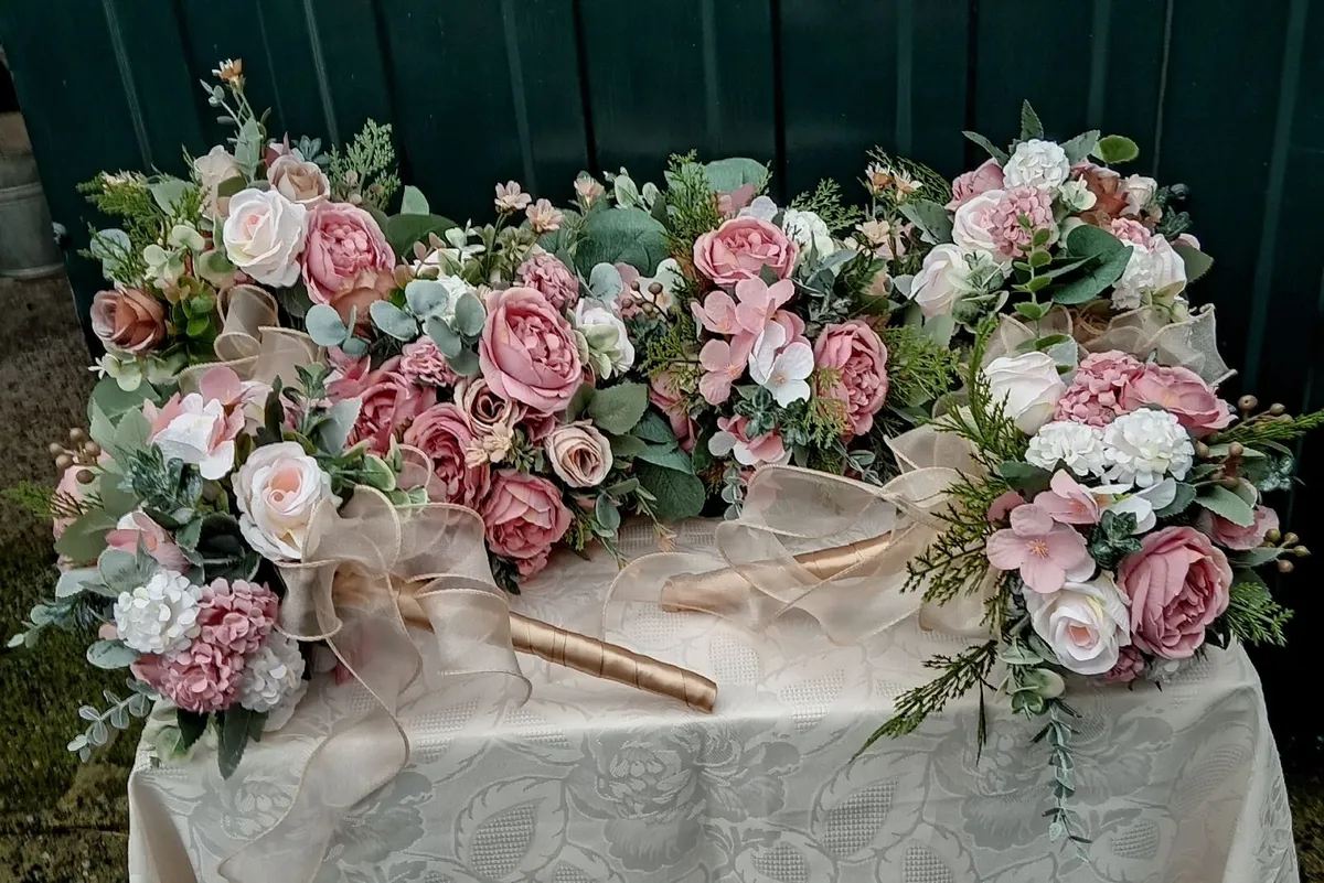 Wedding Bouquets in Faux Flowers - Image 3
