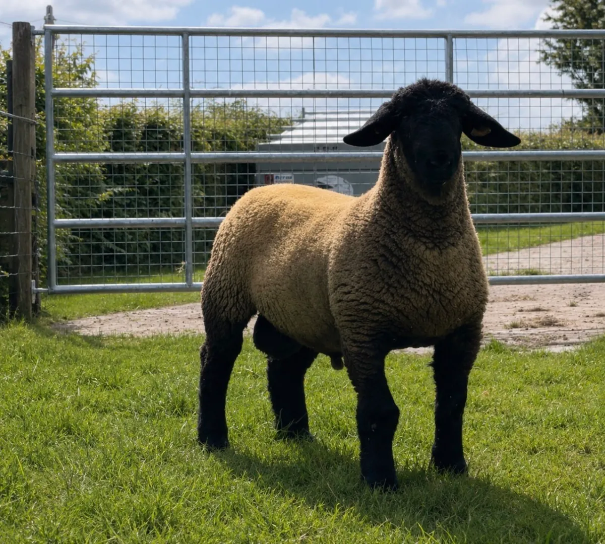 Pedigree Suffolk Ram lamb