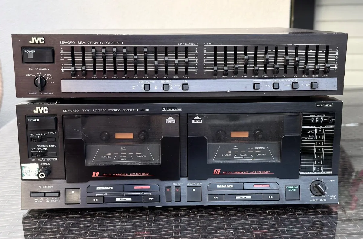 JVC KD-WR 90 Twin  cassette deck JVC  KD-WR 90 - Image 1
