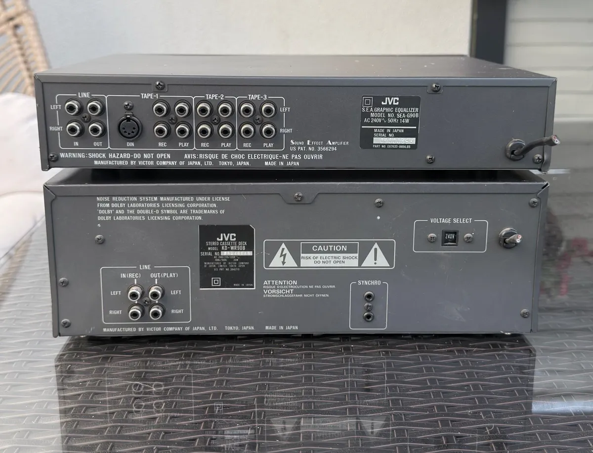 JVC KD-WR 90 Twin  cassette deck JVC  KD-WR 90 - Image 2