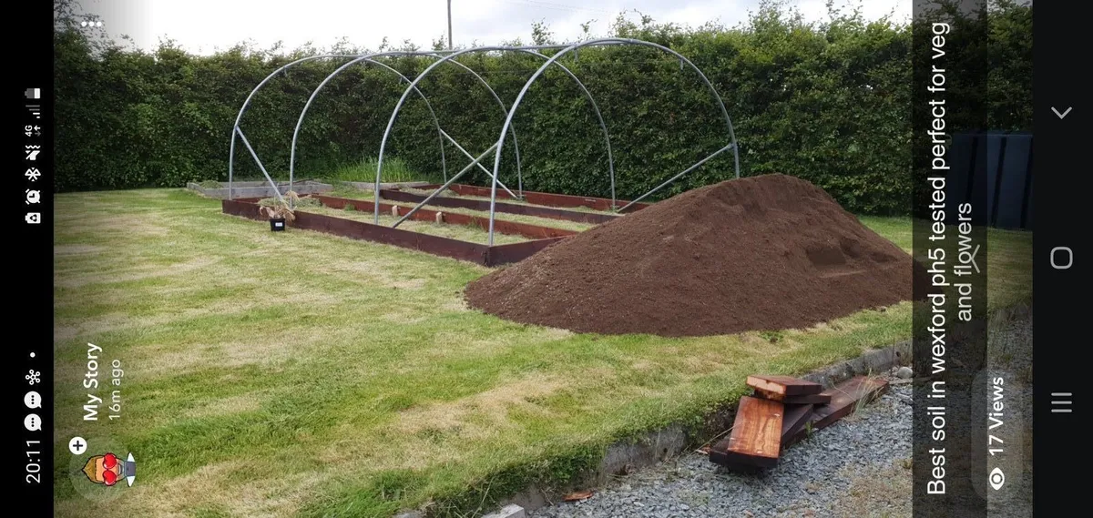 SCREENED TOPSOIL SAND STONE & PLANT MACHINERY - Image 1
