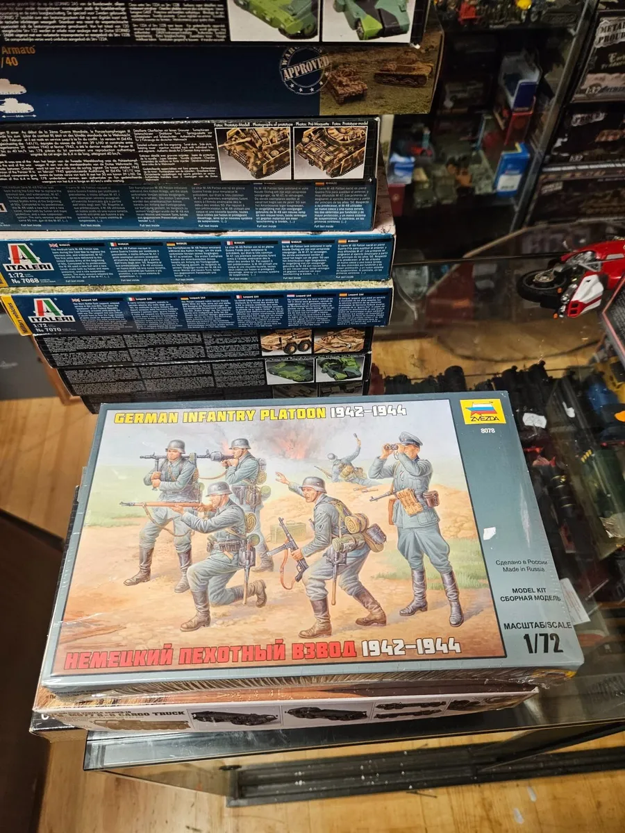 Airfix Zveda German WW2 Soldiers