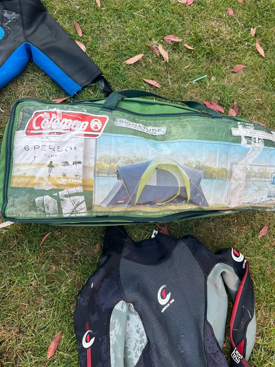 2Tents 3 wet suits and camping Gear - Image 2