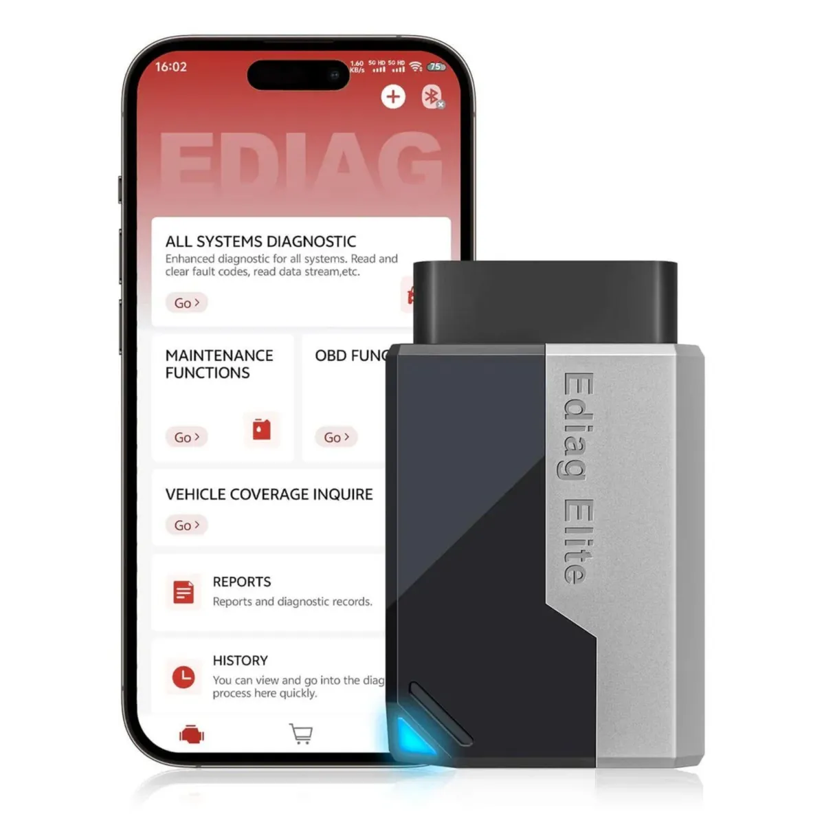 Kingbolen Ediag Elite OBD2 scanner from Launch. - Image 1