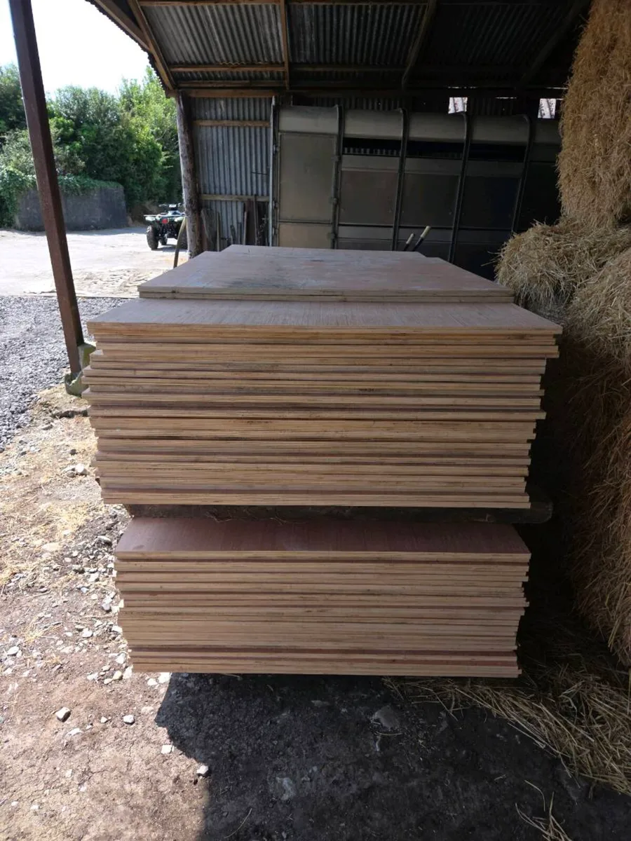 18mm Pine Faced plywood - Image 1