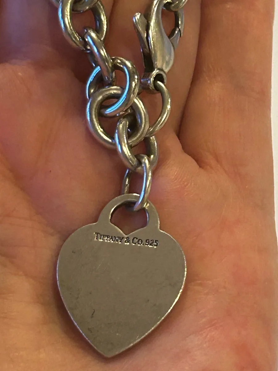 Tiffneys chunky solid silver bracelet - Image 3