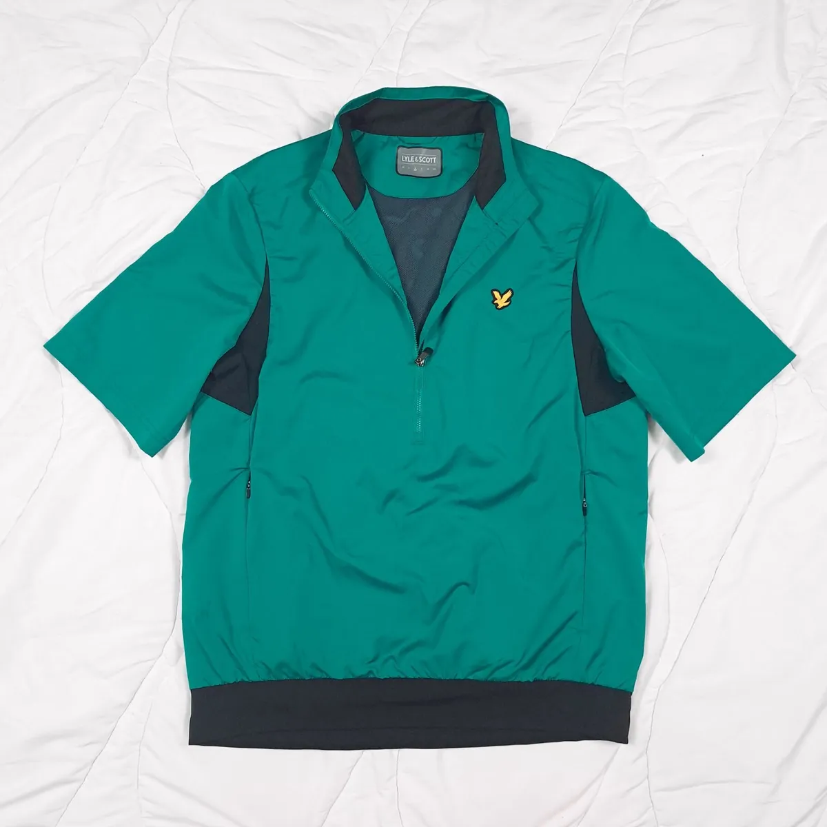Lyle & Scott Green Golf  Windbreaker Top M - Image 1