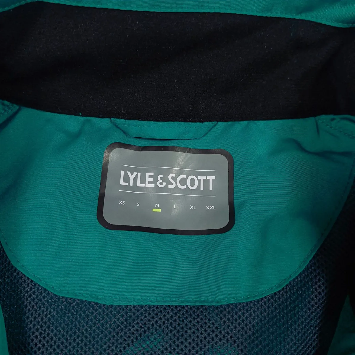 Lyle & Scott Green Golf  Windbreaker Top M - Image 3
