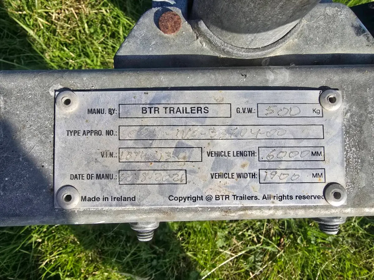 Btr boat trailer - Image 1