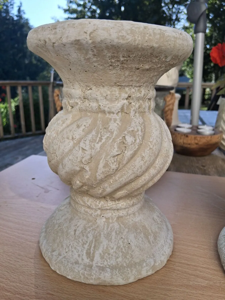Concrete Pillar Candle Holders - Image 4