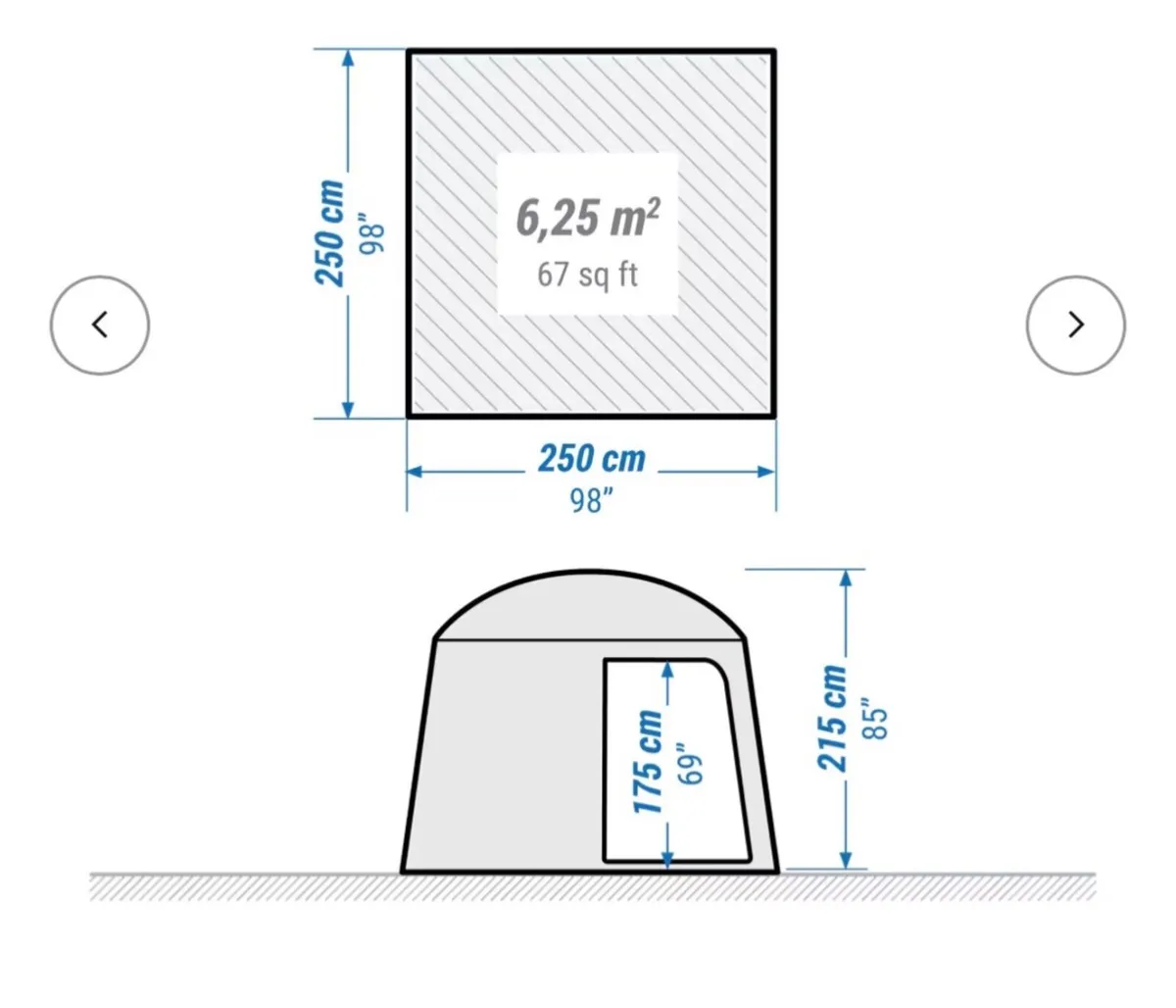 Living area tent / Gazebo - Image 2