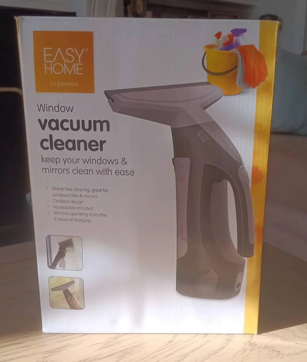 Easy Home Cordless Window Vacuum - Image 1