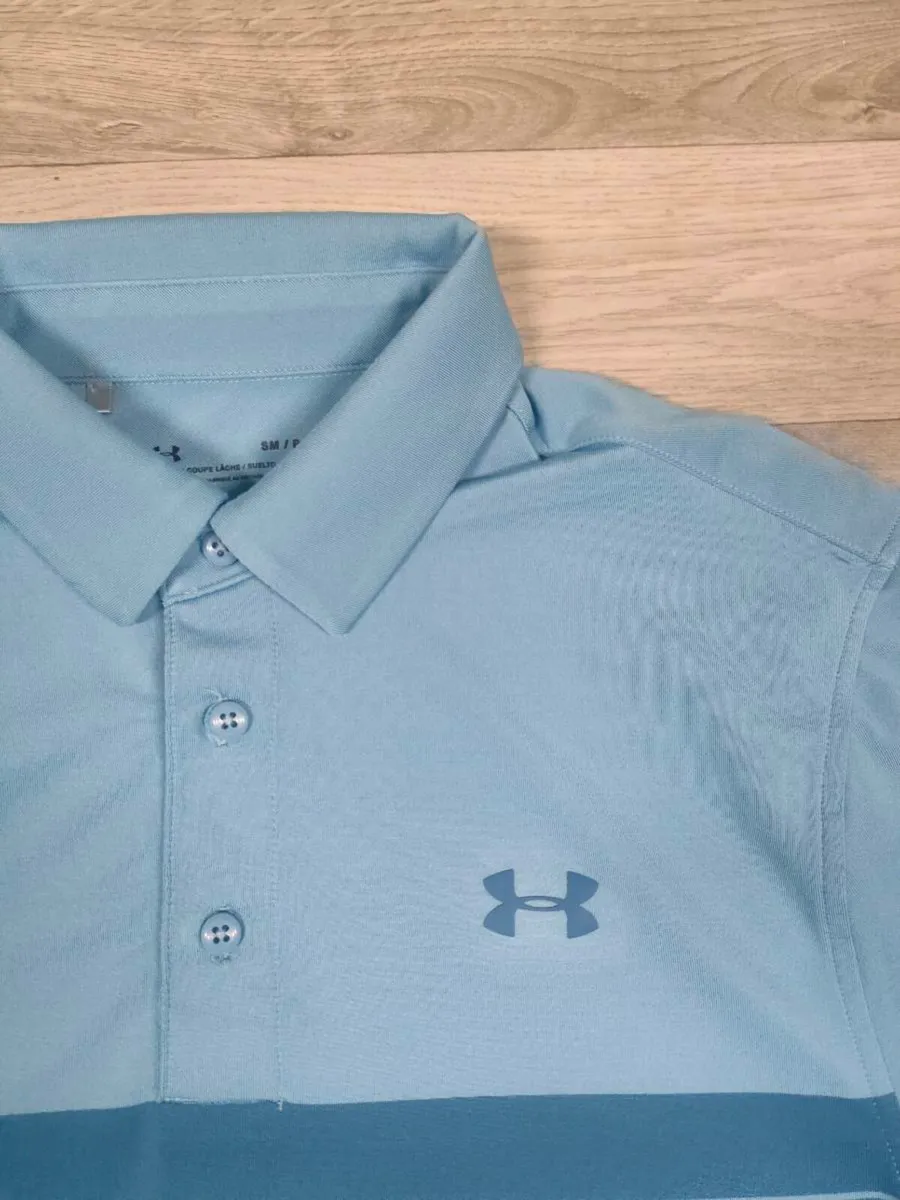 Under Armour Golf Polo Shirt Mens Small - Image 3