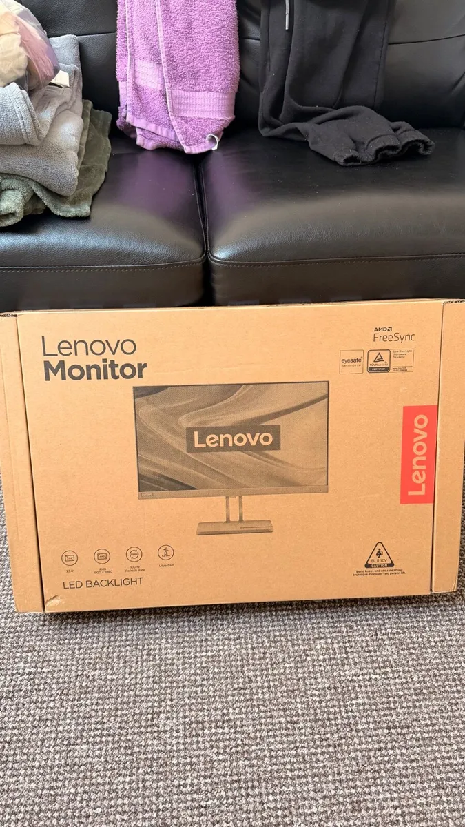 Lenovo computer monitor HD 24inch - Image 1