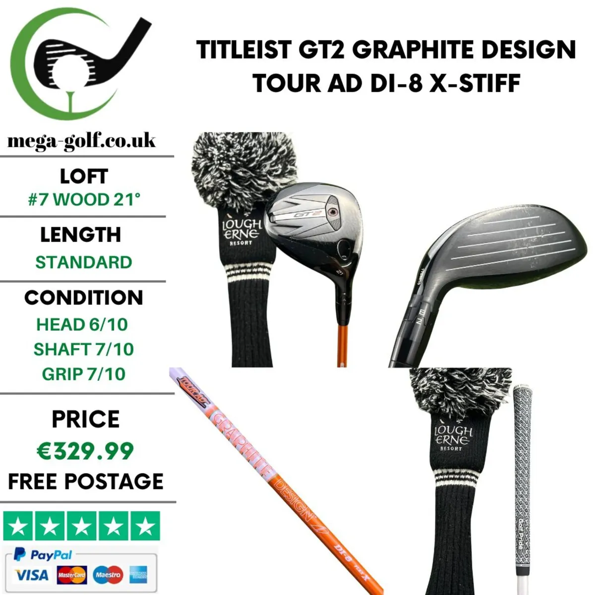 Titleist GT2 #7 Wood 21° / X-Stiff - Image 1