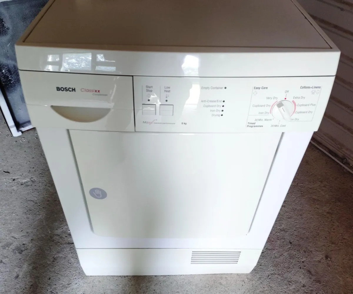 BOSCH CLASSIXX CONDENSER DRYER (USED). - Image 3