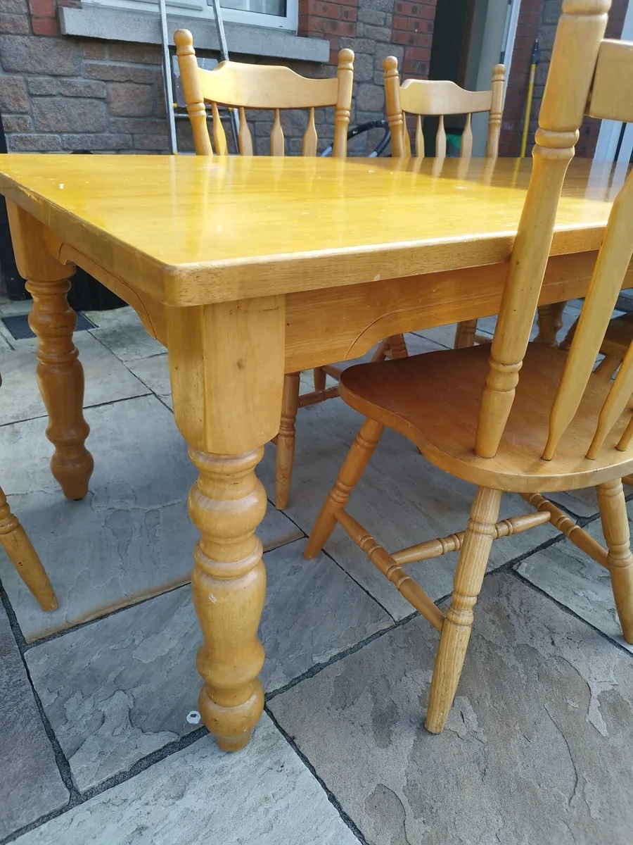 Dining Table and Chairs - Image 2