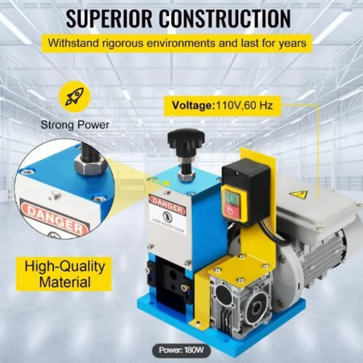 Electric Wire Stripping Machine Φ1.5mm~Φ25mm - Image 3