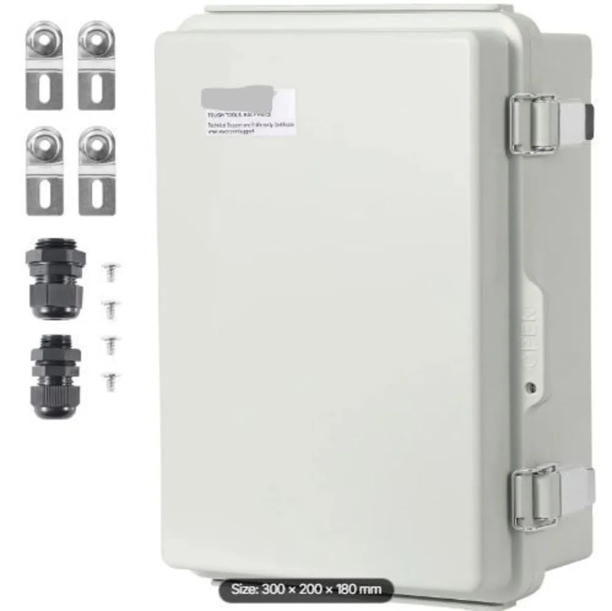 Outdoor Electrical Junction Box, 300 x 200 x 180 m - Image 3
