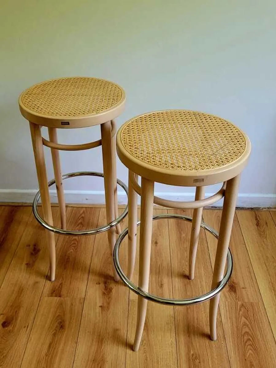 Pair of Stools by Thonet - Image 1