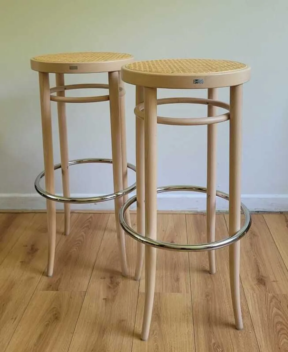 Pair of Stools by Thonet - Image 2