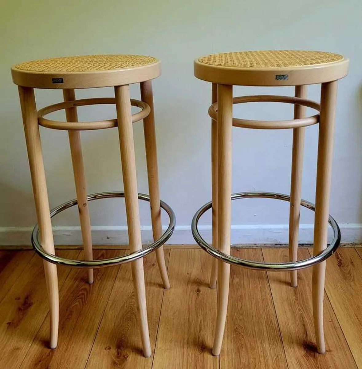 Pair of Stools by Thonet - Image 4