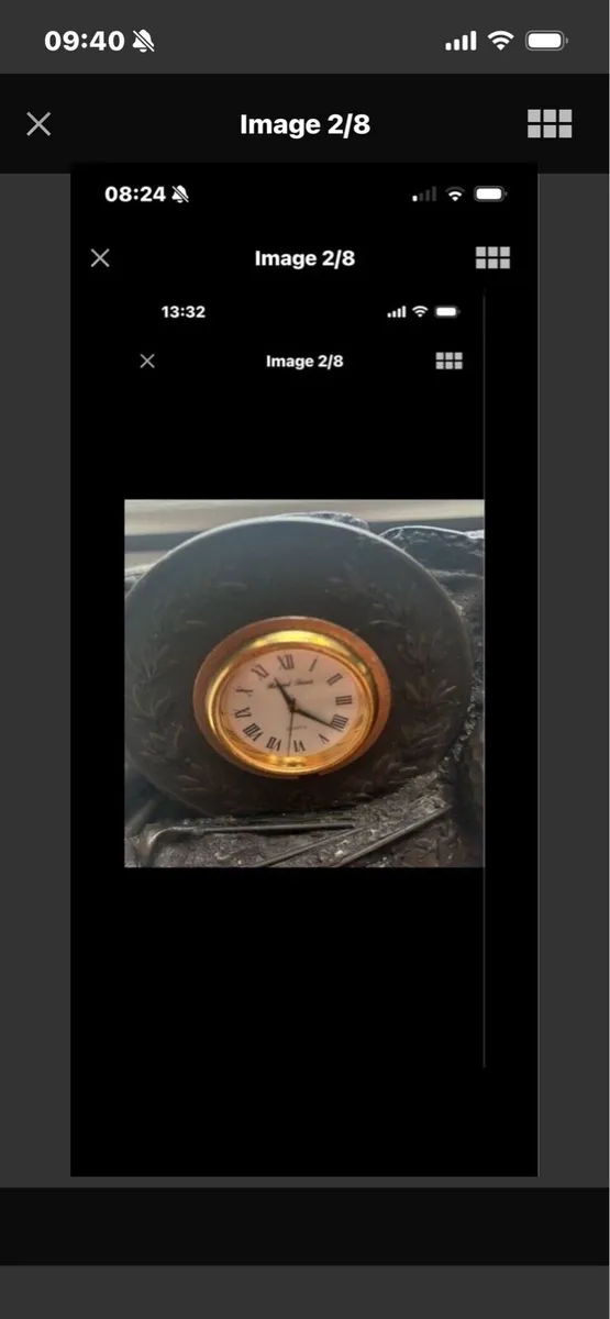 Large Royal Tara Golf Display/ Prize  Clock - Image 2