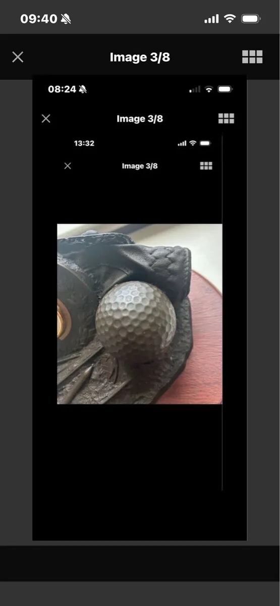 Large Royal Tara Golf Display/ Prize  Clock - Image 3