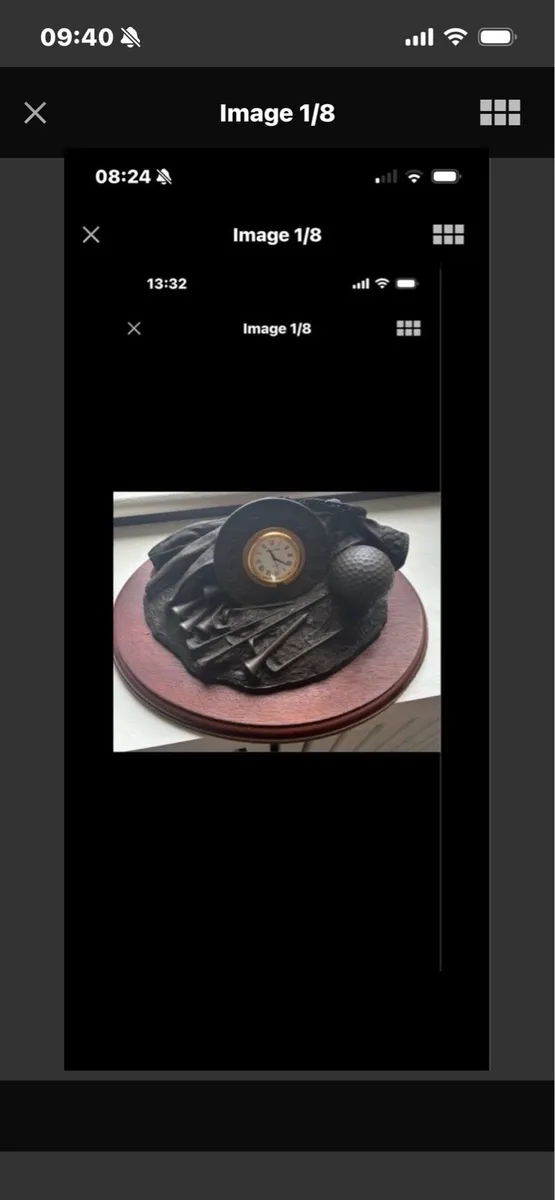 Large Royal Tara Golf Display/ Prize  Clock - Image 1