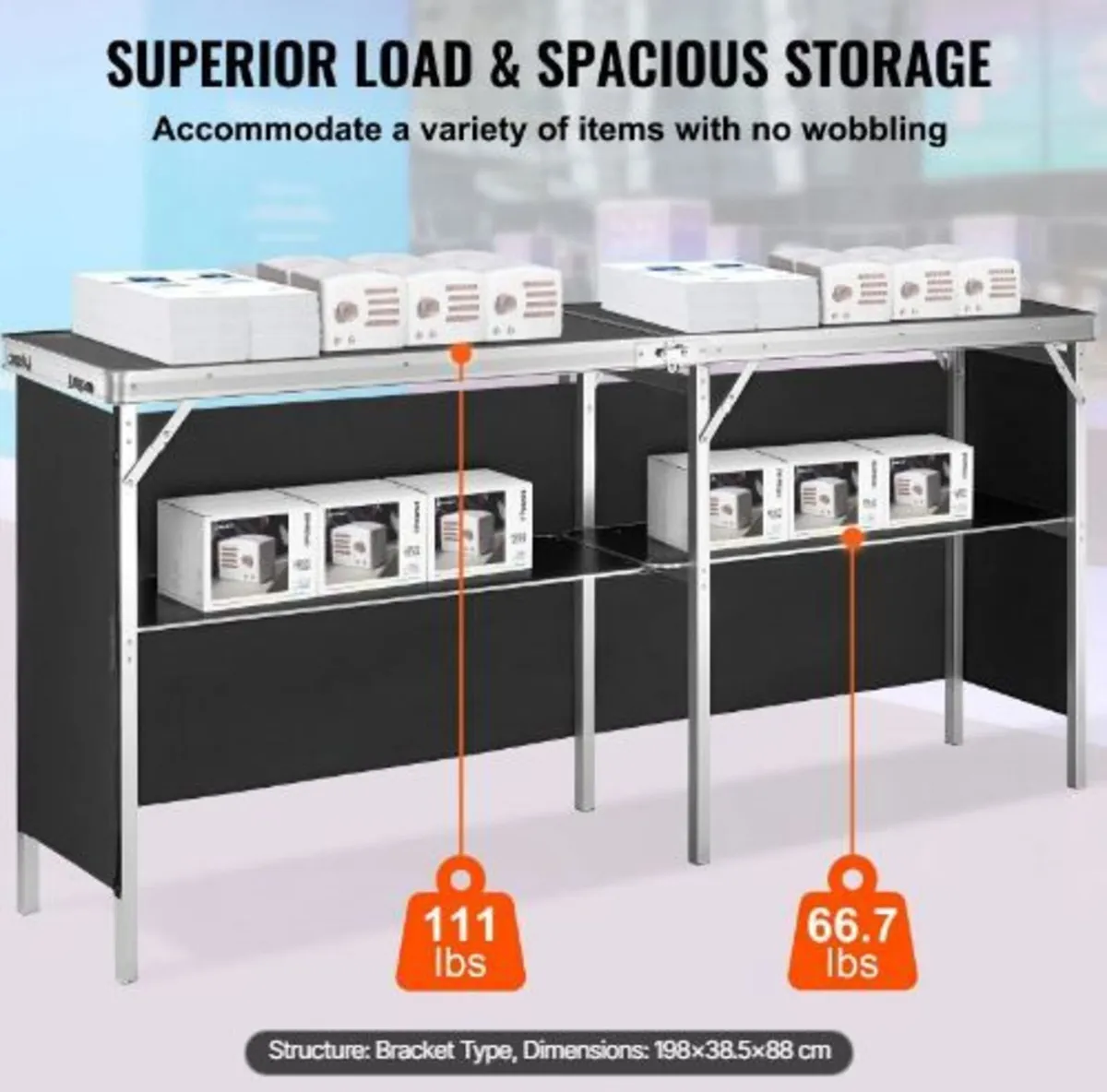 Portable Tradeshow Podium Table - Image 2