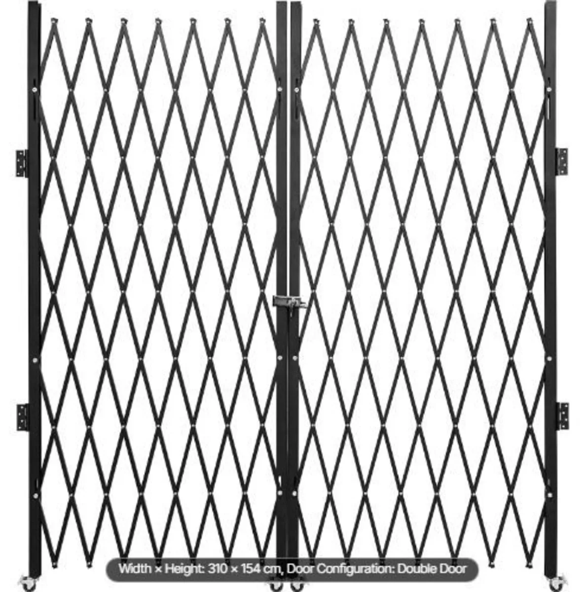 Double Folding Security Gate Folding Door - Image 3