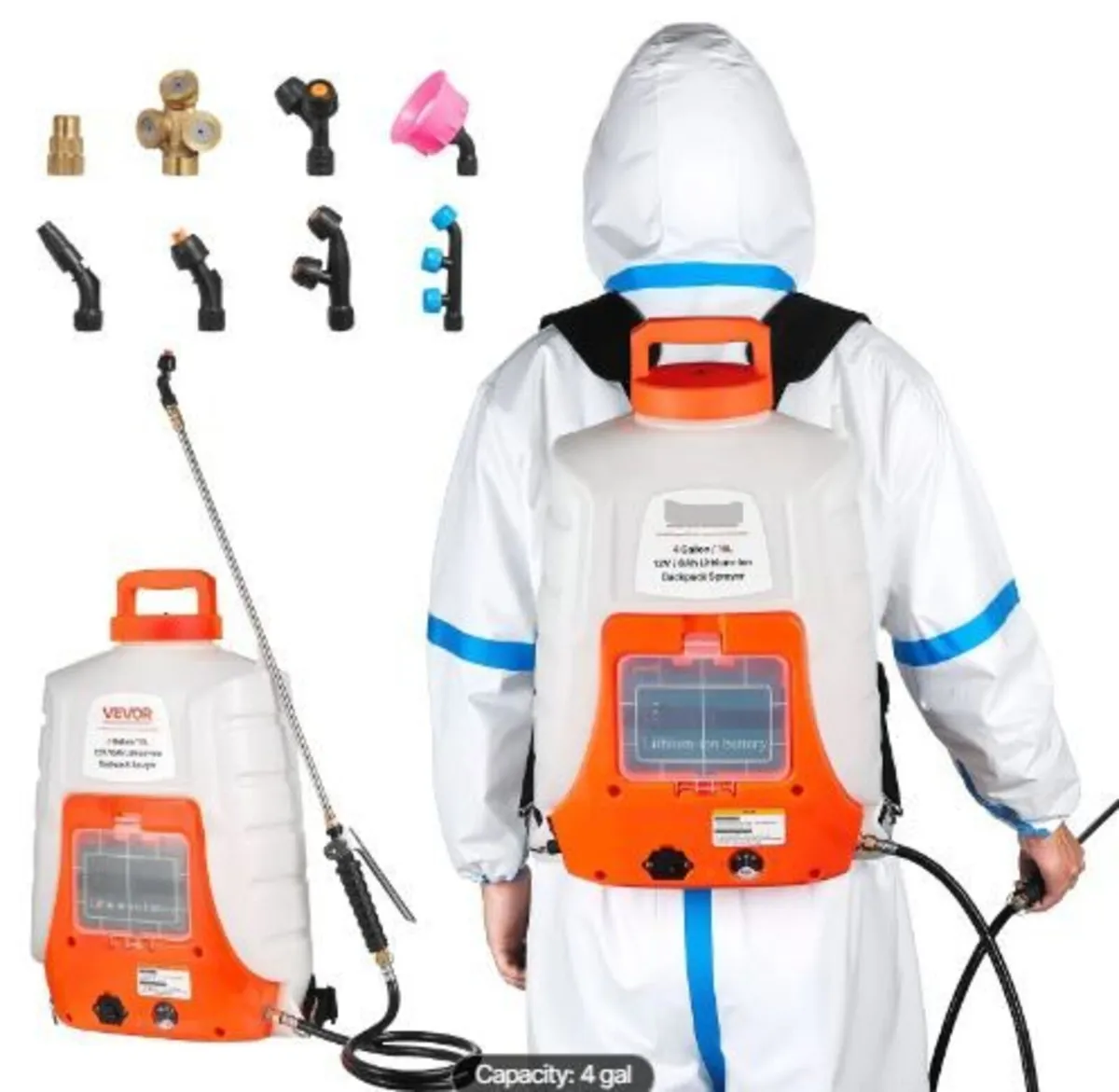 Battery Powered Backpack Sprayer - Image 3