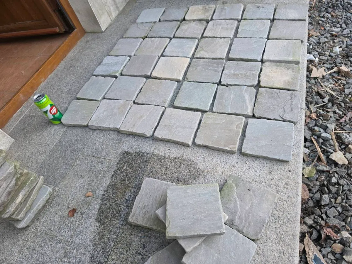 Sandstone Cobble Stone Paving - 204 Square yards - Image 2