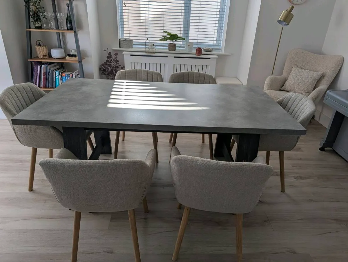 Dining Table  190cm x 100cm - Image 1
