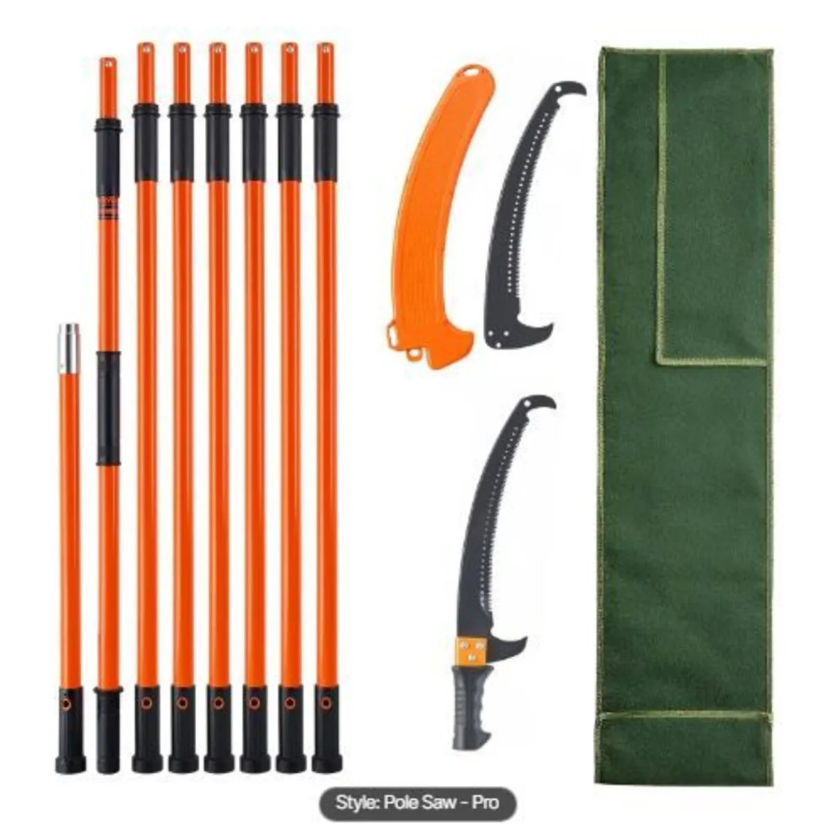 Manual Pole Saw, 2.2 - 8.2 m Extendable - Image 1