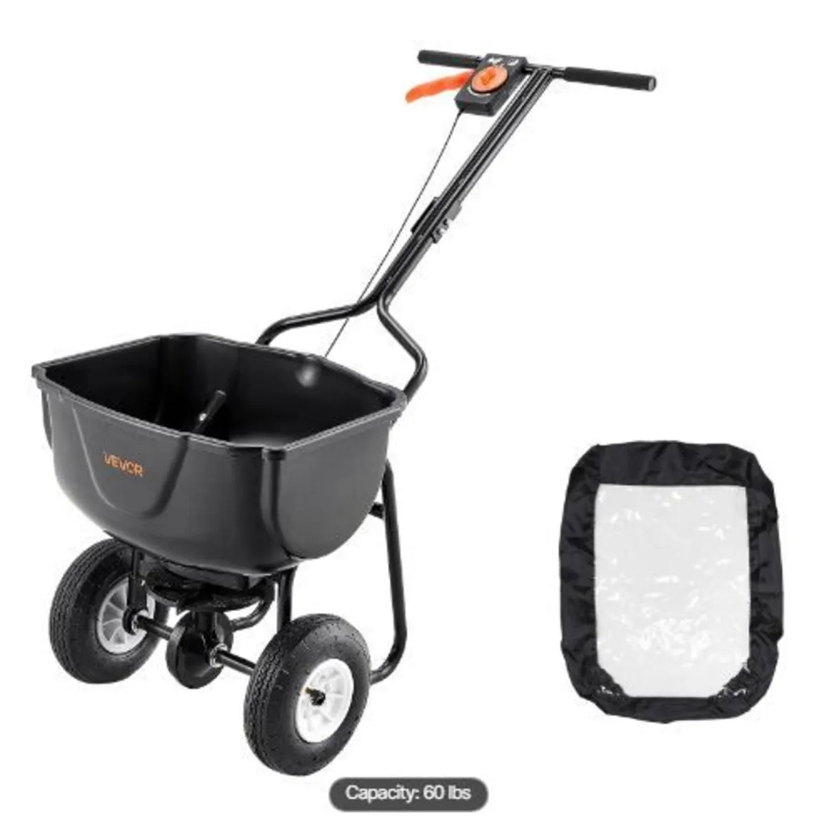 Walk Behind Spreader, 60LBS Capacity - Image 3