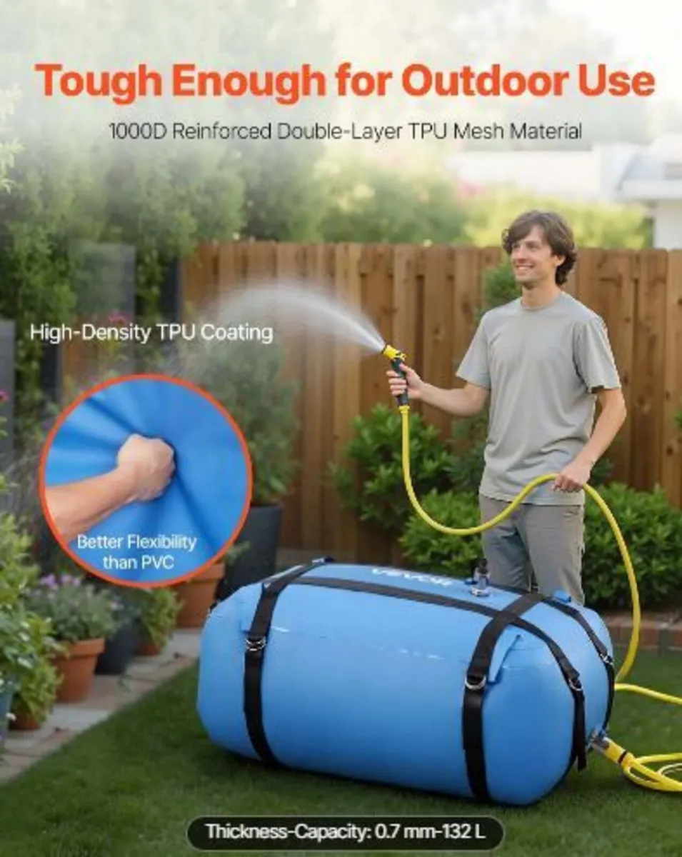 Water Storage Bladder, 132L Large Capacity - Image 3