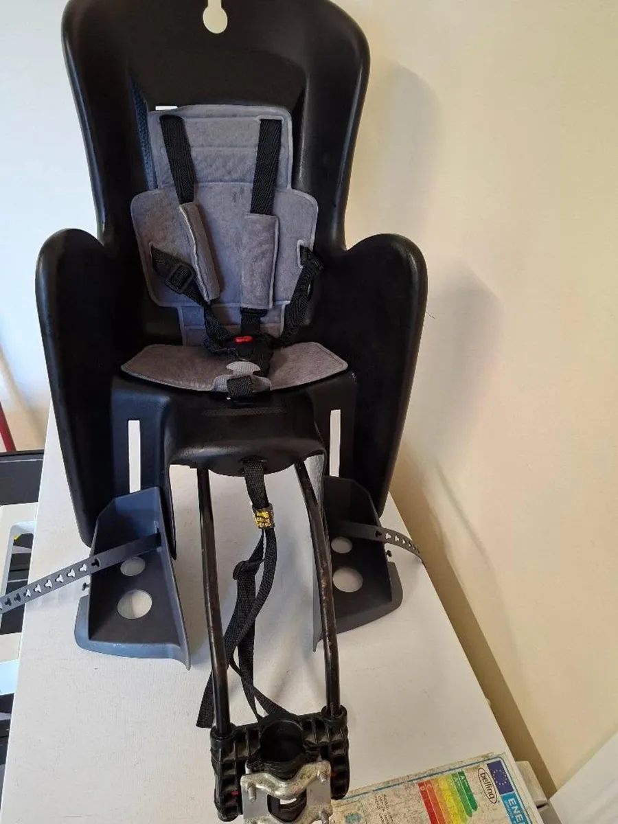 Polisport Rear Child Bike Seat with Frame Mount - Image 2