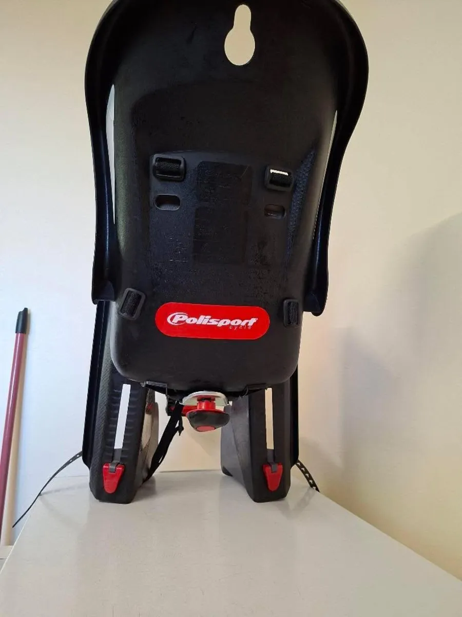 Polisport Rear Child Bike Seat with Frame Mount - Image 4