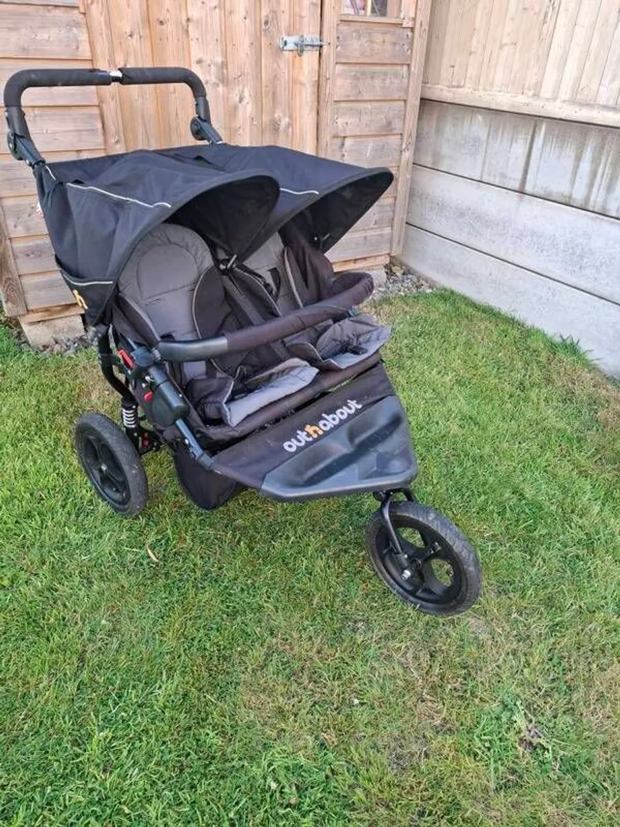 Out 'N' About Nipper Double Buggy V4 - Image 1